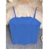 image:imageGORGLITTER Womens Flower Going Out Crop Tops Cute Boho Concert Club OutfitSolid Blue
