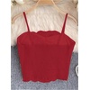 image:imageGORGLITTER Womens Flower Going Out Crop Tops Cute Boho Concert Club OutfitSolid Red