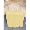 image:imageGORGLITTER Womens Flower Going Out Crop Tops Cute Boho Concert Club OutfitSolid Yellow