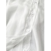 image:imageGORGLITTER Womens Plus Size Bow Shirt Blouse Dressy Sheer Long Sleeve Button Up Chiffon Going Out Tops Dressy CasualWhite