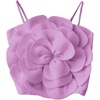 image:imageGORGLITTER Womens Flower Going Out Crop Tops Cute Boho Concert Club OutfitLilac Purple