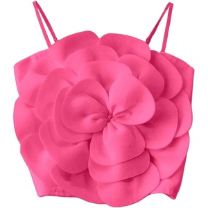 image:imageGORGLITTER Womens Flower Going Out Crop Tops Cute Boho Concert Club OutfitHot Pink