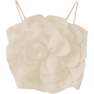 image:imageGORGLITTER Womens Flower Going Out Crop Tops Cute Boho Concert Club OutfitSolid Apricot