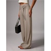 image:imageGORGLITTER Womens Low Rise Dress Pants Casual Dressy Work Trousers SlacksCoffee