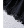 image:imageGORGLITTER Womens Pleated Lace Dress Shorts Formal Dressy Work TailoredBlue