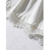 image:imageGORGLITTER Womens Pleated Lace Dress Shorts Formal Dressy Work TailoredWhite