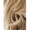 image:imageGORGLITTER Womens Silk Satin Flowy Pants Dressy Pleated Palazzo Pants FallApricot