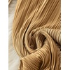 image:imageGORGLITTER Womens Silk Satin Flowy Pants Dressy Pleated Palazzo Pants FallGold