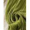 image:imageGORGLITTER Womens Silk Satin Flowy Pants Dressy Pleated Palazzo Pants FallMint Green