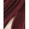 image:imageGORGLITTER Womens Silk Satin Flowy Pants Dressy Pleated Palazzo Pants FallRed Violet
