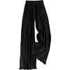 Black Pleated