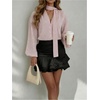 image:imageGORGLITTER Womens Polka Dots Blouse Shirt Top Business Casual Work OutfitsPink