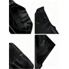 image:imageGORGLITTER Womens Silk Satin Tops Blouse Dressy Business Casual Work ShirtBlack