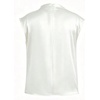 image:imageGORGLITTER Womens Silk Satin Tops Blouse Dressy Business Casual Work ShirtSolid White