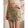 image:imageGORGLITTER Womens Sequin Sparkly Mini Skirt Y2k Low Rise Going Out SkirtsYellow