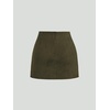 image:imageGORGLITTER Womens Western Cowgirl Suede Wrap Skirts Concert OutfitsArmy Green