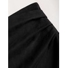 image:imageGORGLITTER Womens Western Cowgirl Suede Wrap Skirts Concert OutfitsBlack Solid