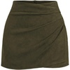 image:imageGORGLITTER Womens Western Cowgirl Suede Wrap Skirts Concert OutfitsArmy Green