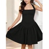 image:imageGORGLITTER Girls Dresses Cute Party Halter Birthday Wedding Guest DressBlack