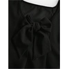 image:imageGORGLITTER Girls Dresses Cute Party Halter Birthday Wedding Guest DressBlack Solid