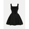 image:imageGORGLITTER Girls Dresses Cute Party Halter Birthday Wedding Guest DressBlack Solid