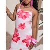 image:imageGORGLITTER Girls Hawaiian Dress Cute Summer Floral Wedding Guest DressesPink