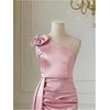 image:imageGORGLITTER Girls Junior Bridesmaid Satin Wedding Guest Prom Maxi DressesPink
