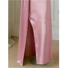 image:imageGORGLITTER Girls Junior Bridesmaid Satin Wedding Guest Prom Maxi DressesPink