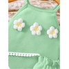 image:imageGORGLITTER Girls Summer Dress Cute Beach Crochet Hawaii Vacation OutfitsGreen