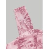 image:imageGORGLITTER Womens Floral Wedding Guest Bridal Shower Cocktail Midi DressesDusty Pink