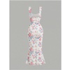 image:imageGORGLITTER Womens Floral Wedding Guest Bridal Shower Cocktail Midi DressesMulticolor
