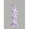 image:imageGORGLITTER Womens Floral Wedding Guest Bridal Shower Cocktail Midi DressesPurple Floral