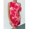 image:imageGORGLITTER Womens One Shoulder Wedding Guest Cocktail Mini DressesMulticolor