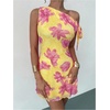 image:imageGORGLITTER Womens One Shoulder Wedding Guest Cocktail Mini DressesYellow