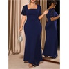 image:imageGORGLITTER Womens Plus Size Lace Birthday Cocktail Formal Prom Maxi DressBlue