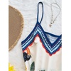 image:imageGORGLITTER Womens Vacation Tropical Mini Dresses Boho Going Out Sun DressMulticolor