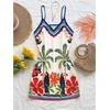 image:imageGORGLITTER Womens Vacation Tropical Mini Dresses Boho Going Out Sun DressMulticolor