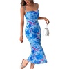 Blue Floral Print