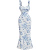 Blue and White