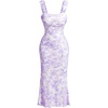 image:imageGORGLITTER Womens Floral Wedding Guest Bridal Shower Cocktail Midi DressesPurple