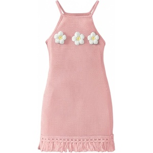 image:imageGORGLITTER Girls Summer Dress Cute Beach Crochet Hawaii Vacation OutfitsPink
