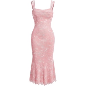 image:imageGORGLITTER Womens Floral Wedding Guest Bridal Shower Cocktail Midi DressesNew Pink