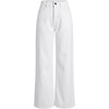 image:imageGORGLITTER Girls Baggy Jeans Wide Leg High Waisted Denim Pants ClothesBeige C