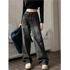 image:imageGORGLITTER Girls Baggy Jeans Wide Leg High Waisted Denim Pants ClothesBlack
