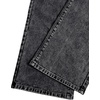 image:imageGORGLITTER Girls Baggy Jeans Wide Leg High Waisted Denim Pants ClothesDark Black C