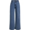 image:imageGORGLITTER Girls Baggy Jeans Wide Leg High Waisted Denim Pants ClothesDark Blue C