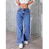 image:imageGORGLITTER Girls Baggy Jeans Wide Leg High Waisted Denim Pants ClothesDark Blue Wash