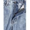 image:imageGORGLITTER Girls Baggy Jeans Wide Leg High Waisted Denim Pants ClothesLight Blue C