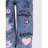 image:imageGORGLITTER Girls Baggy Jeans Wide Leg Ripped Straight Cargo Joggers PantsBlue