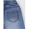 image:imageGORGLITTER Girls Baggy Jeans Wide Leg Ripped Straight Cargo Joggers PantsBlue Bowknot